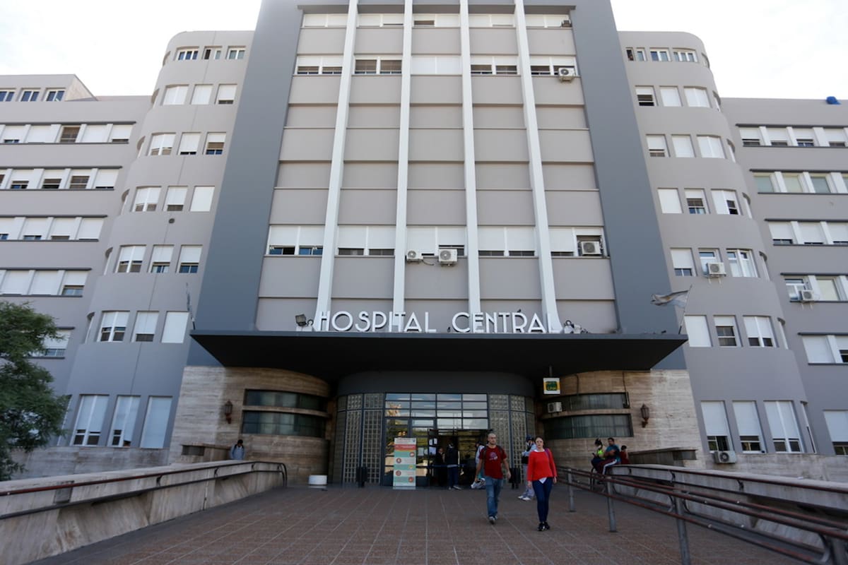 El Hospital Central de Mendoza, institución hospitalaria donde fue atendido el nene de 12 años