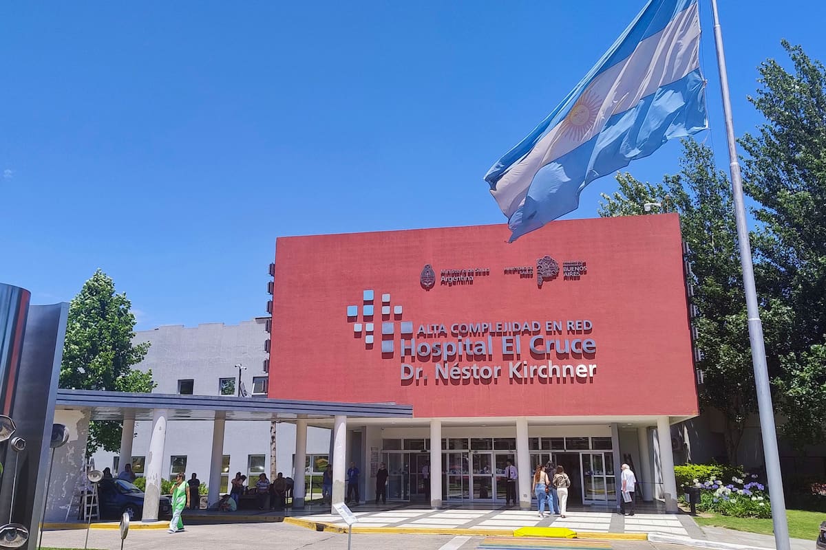 El Hospital de Alta Complejidad El Cruce, en Florencia Varela