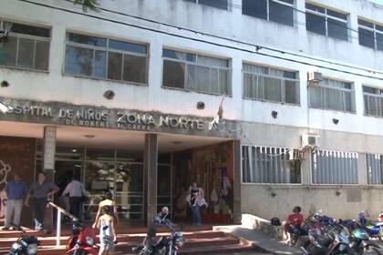 El Hospital de Niños Zona Norte, de Rosario, donde se encuentra internado un niño de 9 años que ayer por la noche fue baleado en medio de la escalada de violencia que afecta a esa ciudad santafesina