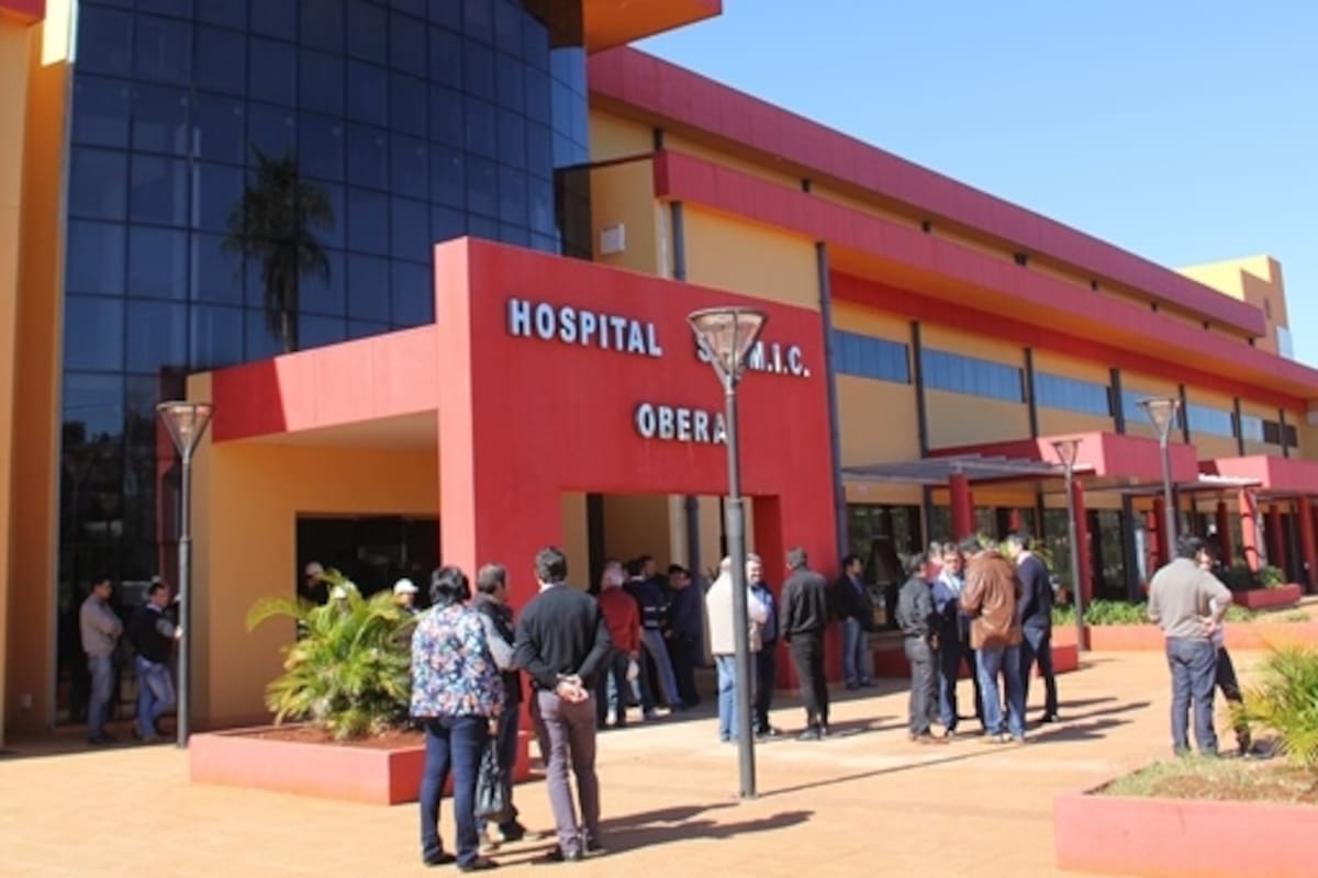 El Hospital de San Vicente, en Oberá, Misiones, donde una madre llevó a su hijo muerto, al que le había "pegado demasiado"