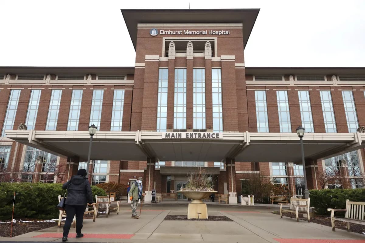 El Hospital Edward de Endeavor Health, de Illinois.