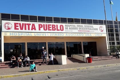 El Hospital Evita Pueblo de Berazategui donde fue atendido Hugo René Martínez