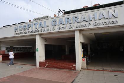 El hospital Garrahan el día después de la Noche de las velas en el Obelisco.