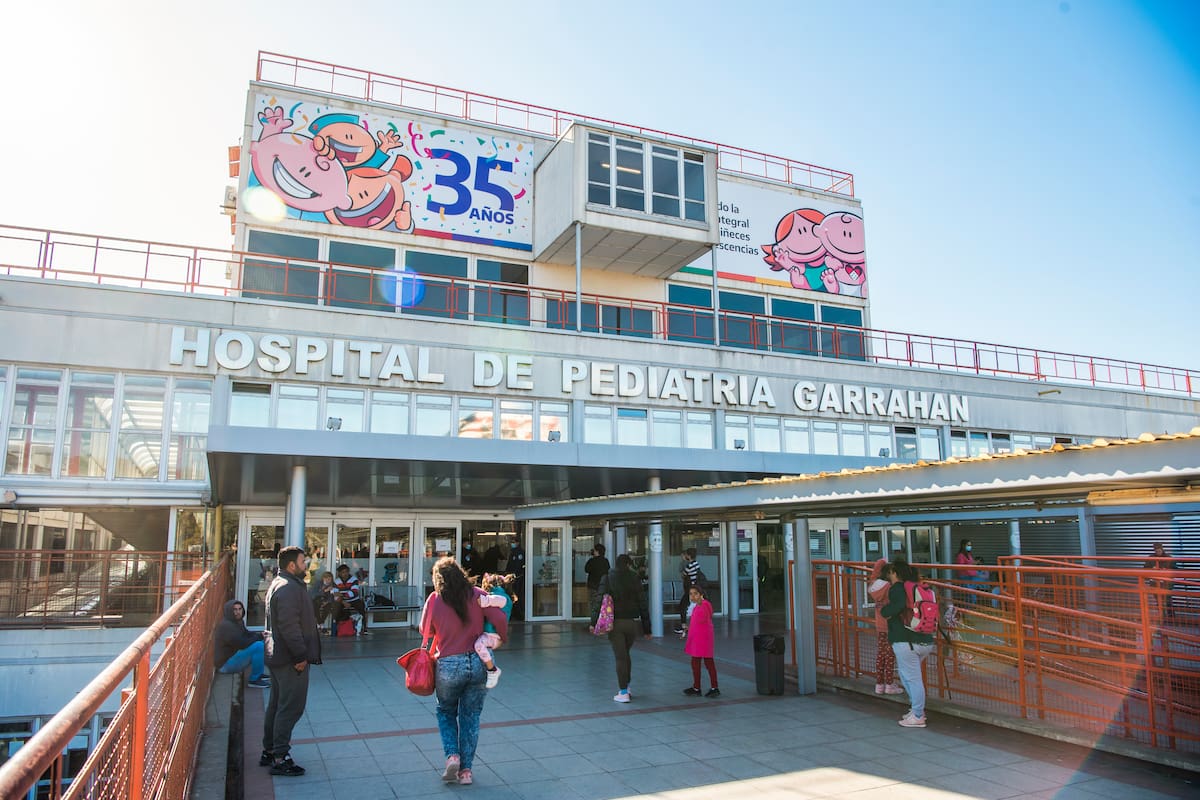 El Hospital Garrahan pidió a la población “intensificar las medidas de prevención para disminuir el impacto de la gripe, las neumonías y la bronquiolitis”