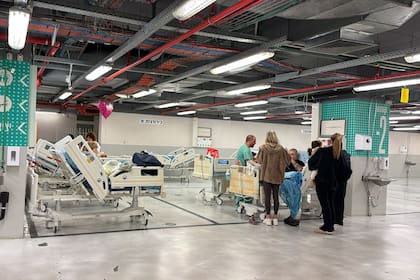 El hospital Ichilov, en Tel Aviv, adaptó sus subsuelos como salas de internación y atención médica ante la escalada del conflicto con Irán