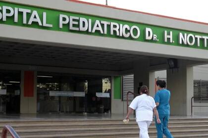 El hospital pediátrico donde está internada la víctima