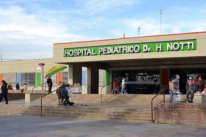 El Hospital Pediátrico Dr. H. Notti, donde llegaron las consultas sobre las enfermedades gastrointestinales