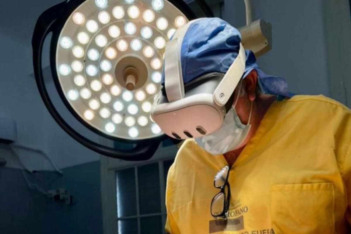El Hospital Pirovano realizó la primera cirugía con realidad aumentada del sistema público de la Ciudad