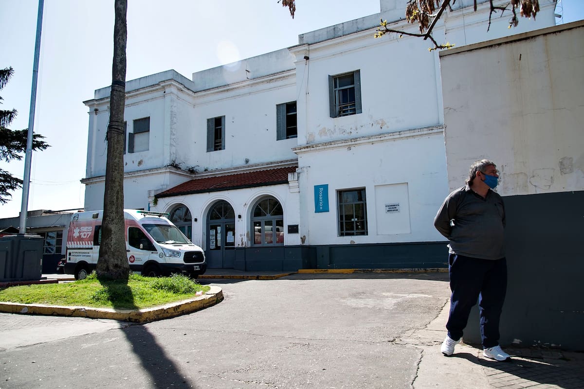 El hospital Roque Sáenz Peña de Rosario