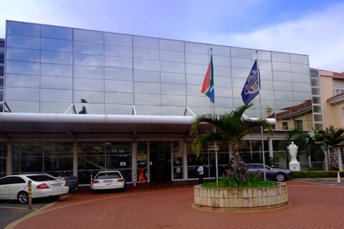 El hospital San Agustín, donde comenzaron los contagios en Sudáfrica