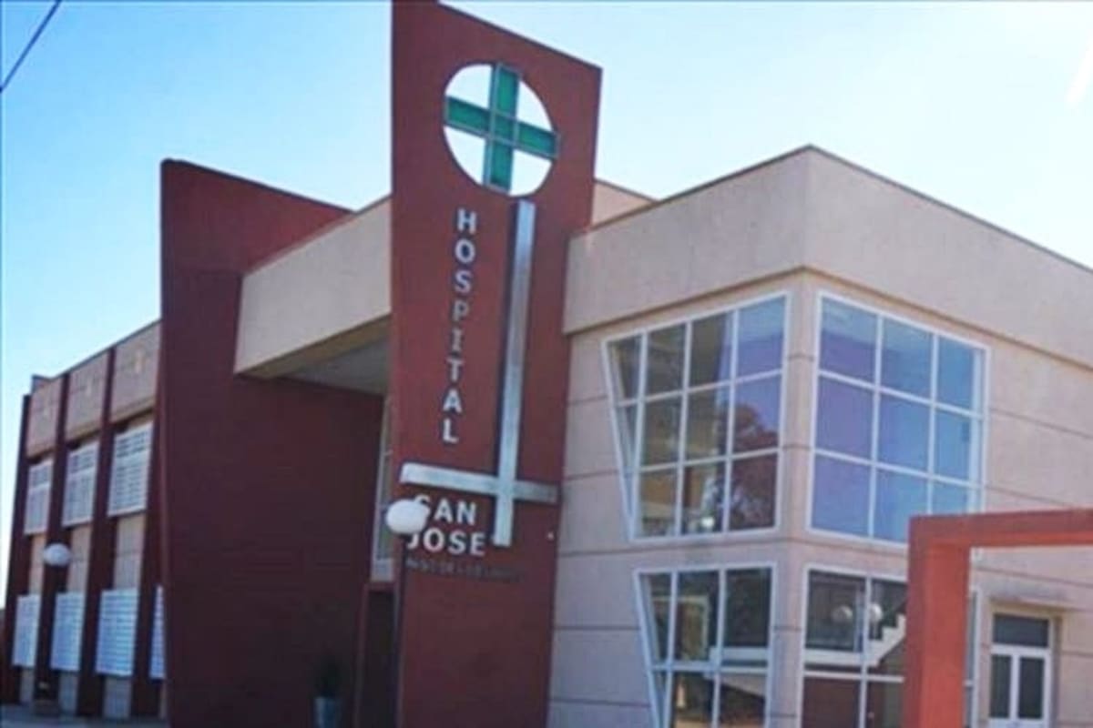 El hospital San José de Paso de los Libres, donde murió el oficial cordobés