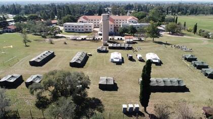 El hospital temporal de campaña tendrá una capacidad para atender a 100 personas y puede trasladarse en toda la provincia de Córdoba