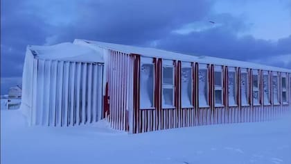 El Hostal Snotra recibe a miles de curiosos que quieren ver con sus propios ojos cómo luce la hamburguesa (Crédito: Hotal Snotra)