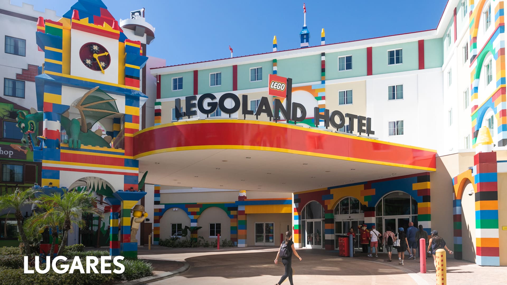 Asombrosas figuras en Legoland.