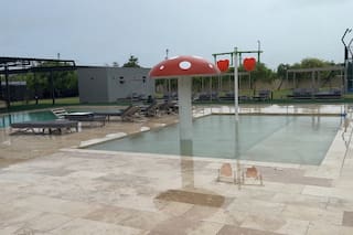 Así es el hotel fantasma de Toviggino en las afueras de Santiago del Estero