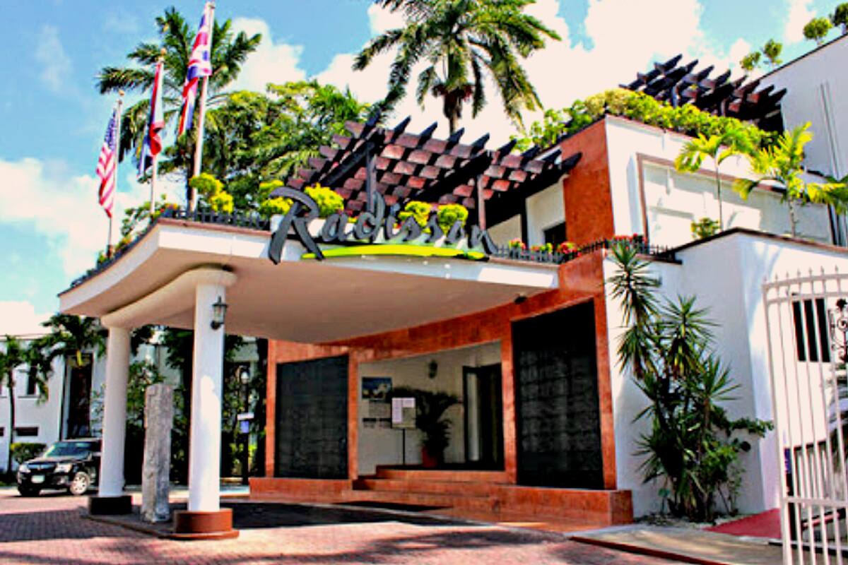 El hotel en el que se hospedó Samid