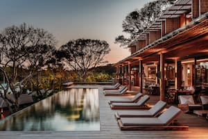 El hotel es parte del nuevo complejo. En otro sector están las nueve villas.