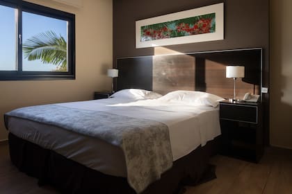 El Hotel Grand Lago está muy bien ubicado.