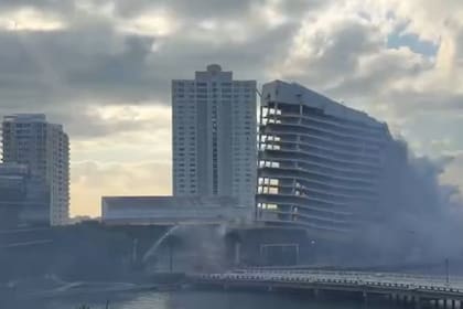 El Hotel Mandarin Oriental de Miami fue demolido tras 25 años de funcionamiento