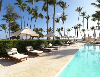 El Hotel Meliá de Punta Cana.