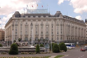 El hotel Palace, en Madrid