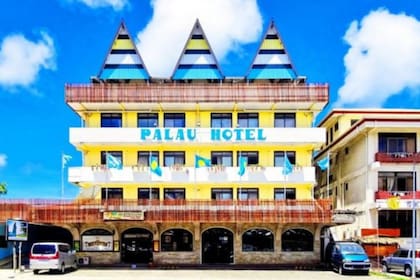 El Hotel Palau, en Koror, la mayor de las islas de Palaos.