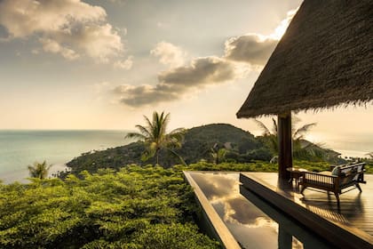 El hotel se encuentra en Ko Samui, una exclusiva isla de Tailandia.