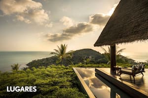 El hotel se encuentra en Ko Samui, una exclusiva isla de Tailandia.