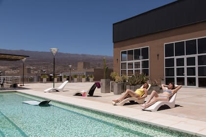 El hotel sorprende por sus instalaciones