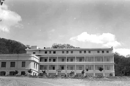 El hotel Termas en los años 40.