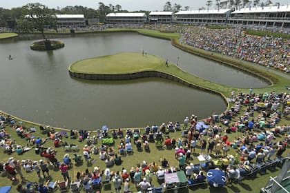 El hoyo isla del 17, el momento más emocionante del campo de Sawgrass