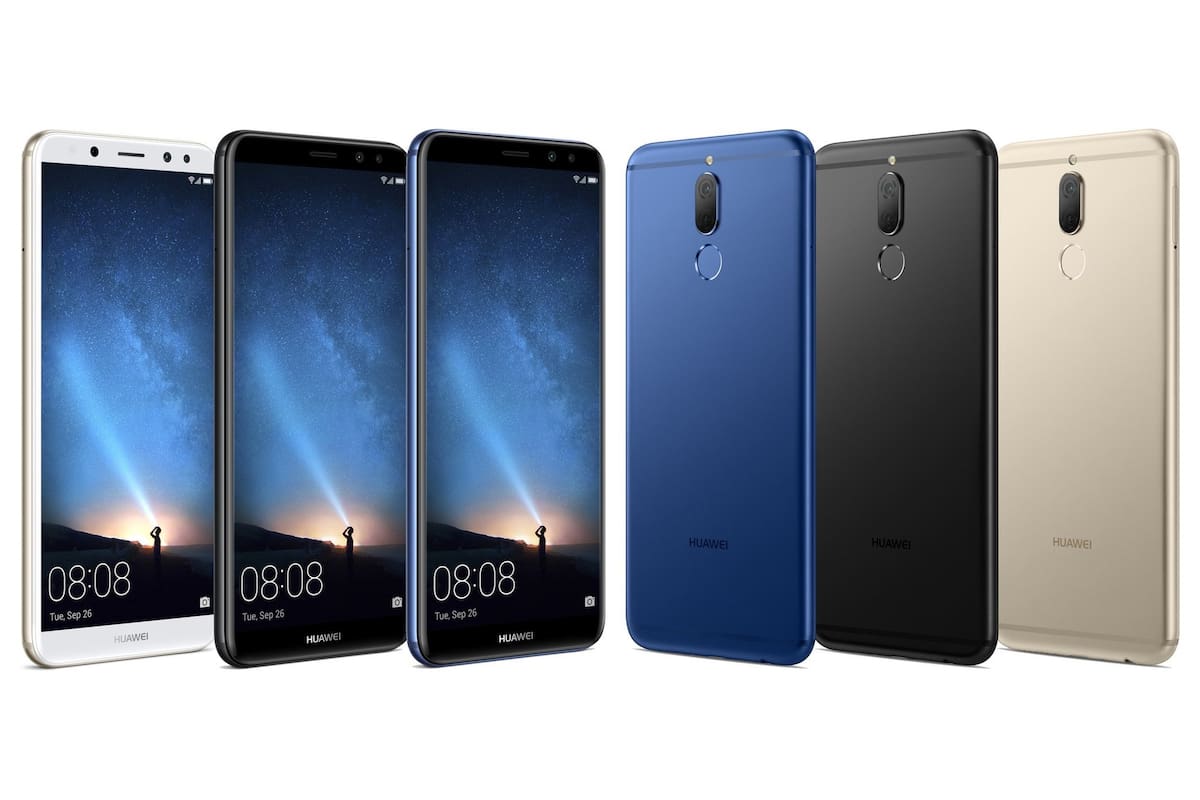 El Huawei Mate 10 Lite tiene dos cámaras frontales y dos traseras, además de una pantalla de 5,9 pulgadas