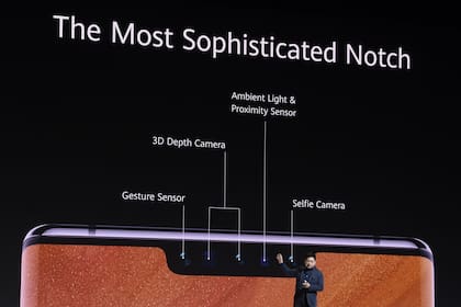 El Huawei Mate 30 Pro tiene un sistema de identificación facial 3D tipo Face ID y detecta gestos en el aire para controlar las aplicaciones