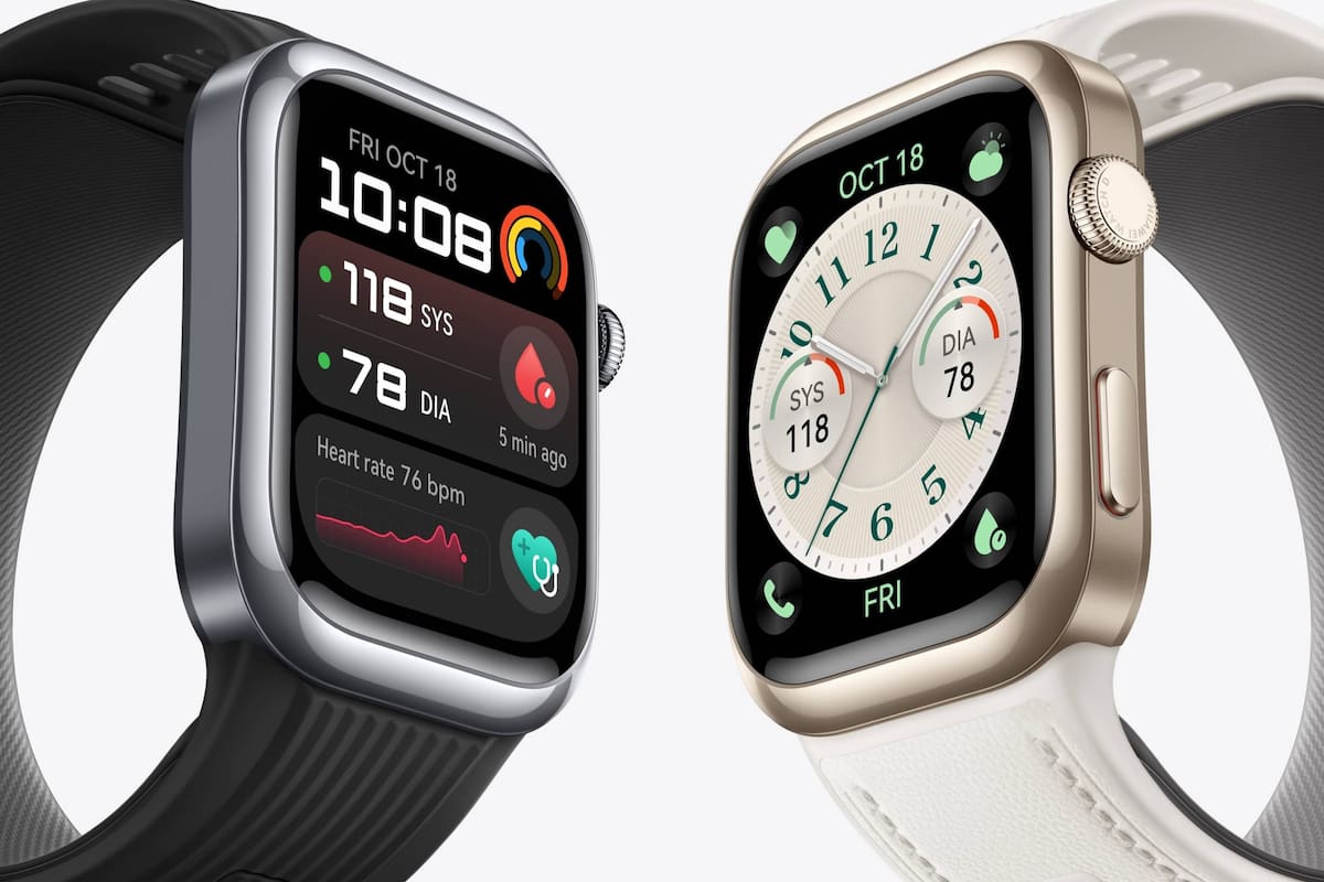 El Huawei Watch D2 puede medir la presión arterial inflando la correa del reloj