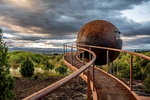 La cabaña con forma de huevo que factura el triple que una habitación de un hotel tradicional