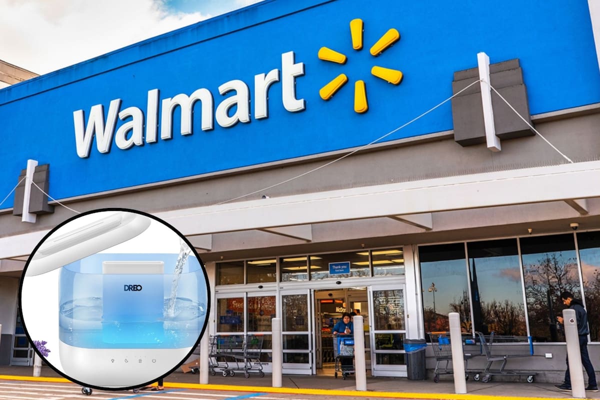 El humidificador Dreo de 4 litros, que originalmente costaba US$90, actualmente tiene un gran descuento en Walmart (Canva)