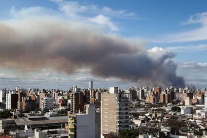 El humo invade a Rosario