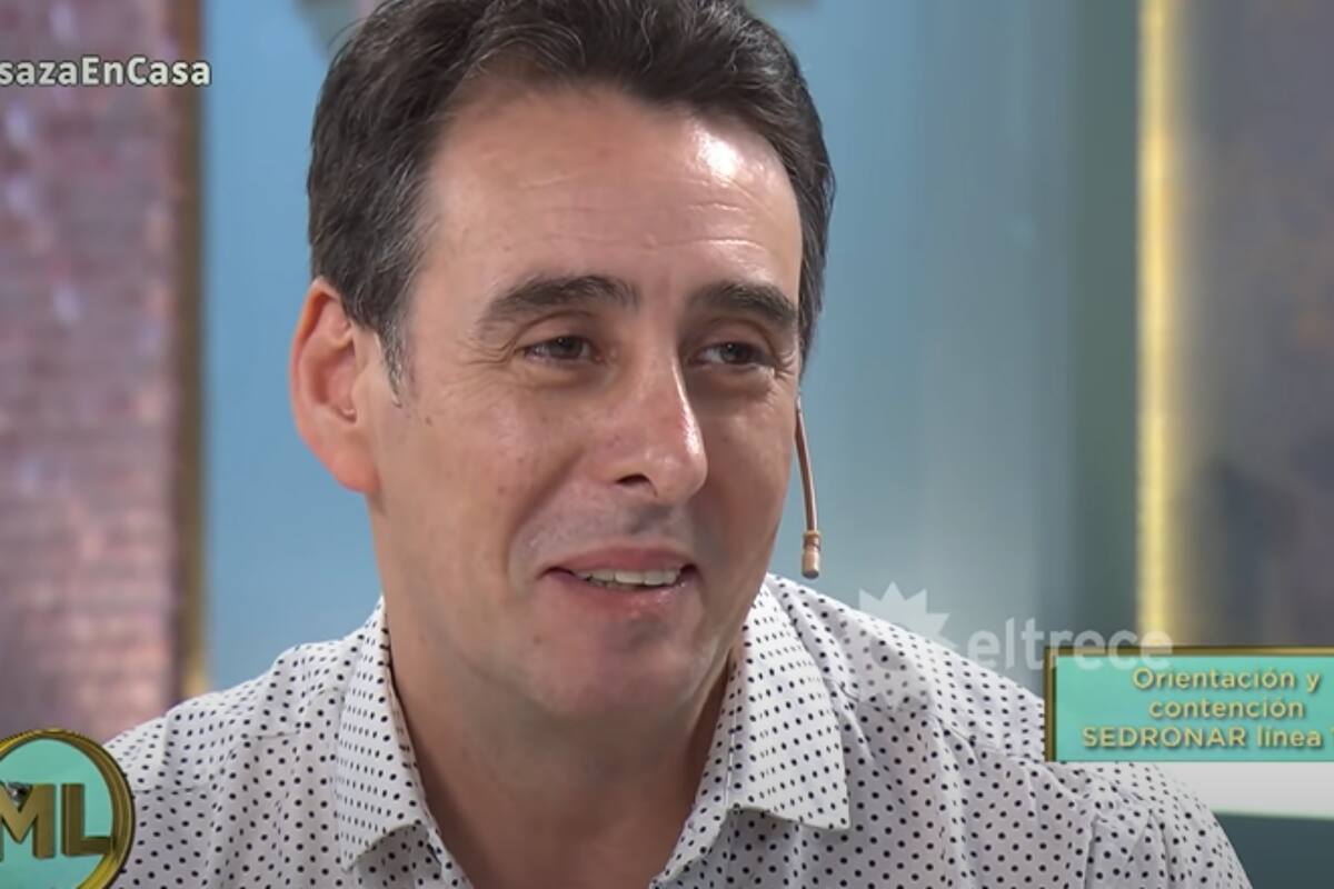 El humorista lleva cuatro años sin beber alcohol. Fuente: El Trece