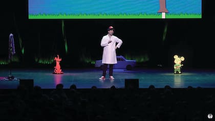 El humorista Miguel en el Ópera con su espectáculo Choriando
a lo grande.