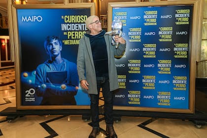 El humorista Sebastián Presta fue otro de los famosos invitados