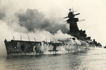 El hundimiento del Graf Spee