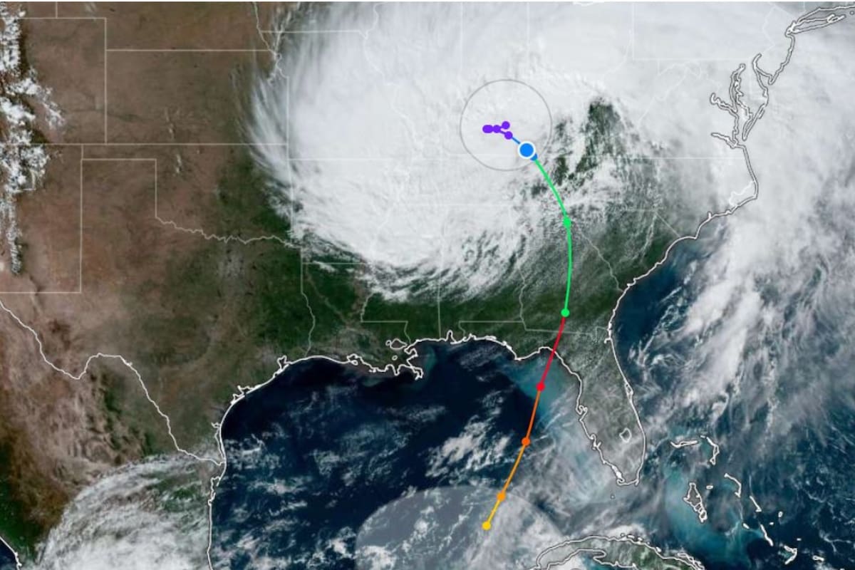El huracán Helene pasó por Florida, atravesó Georgia y se dirige a Tennessee y Kentucky