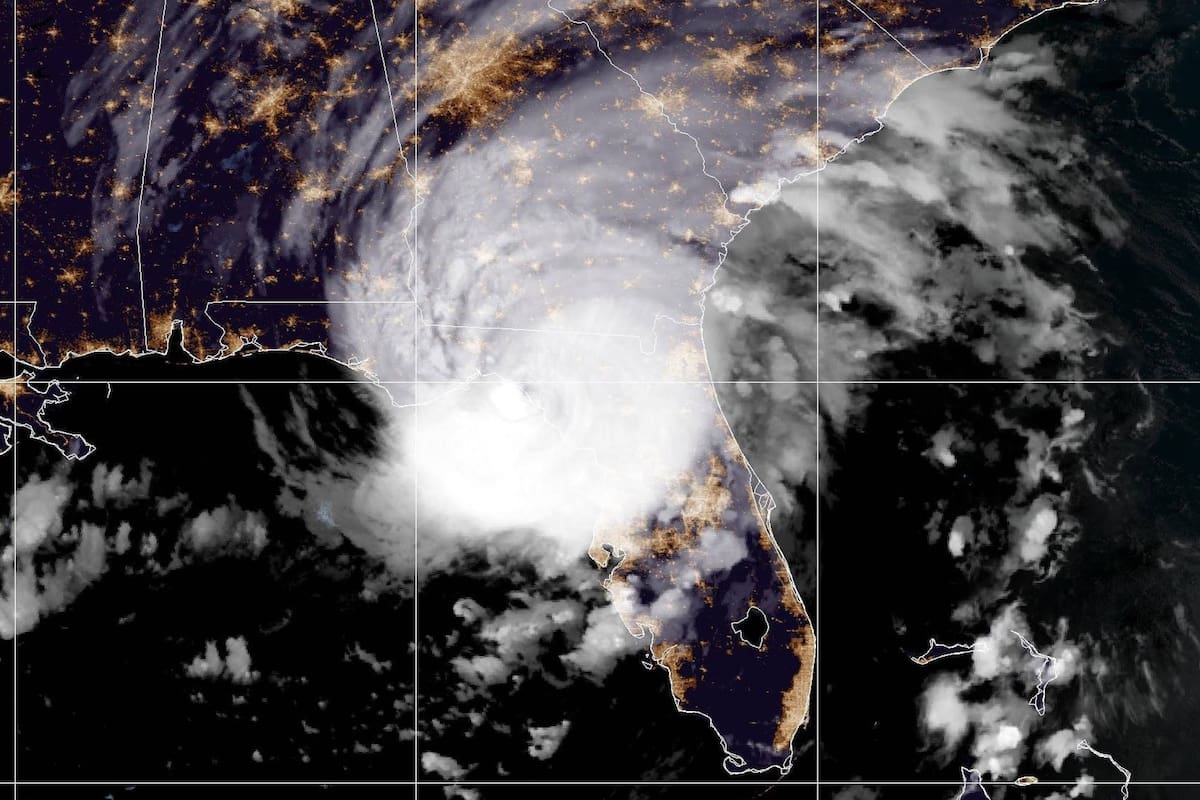El huracán Idalia, el último que tocó tierra sobre Estados Unidos