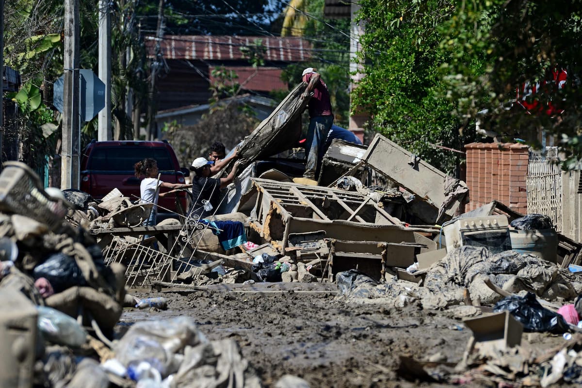 El huracán Iota pasó por centroamérica y causó graves daños