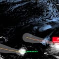 El huracán de categoría 4 que avanza al oeste de California mientras aparecen otras tormentas en el Atlántico