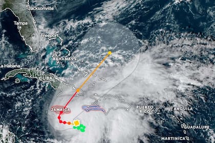 El huracán Melissa se intensifica rápidamente a categoría 1 y podría convertirse en el más potente en la historia de Jamaica