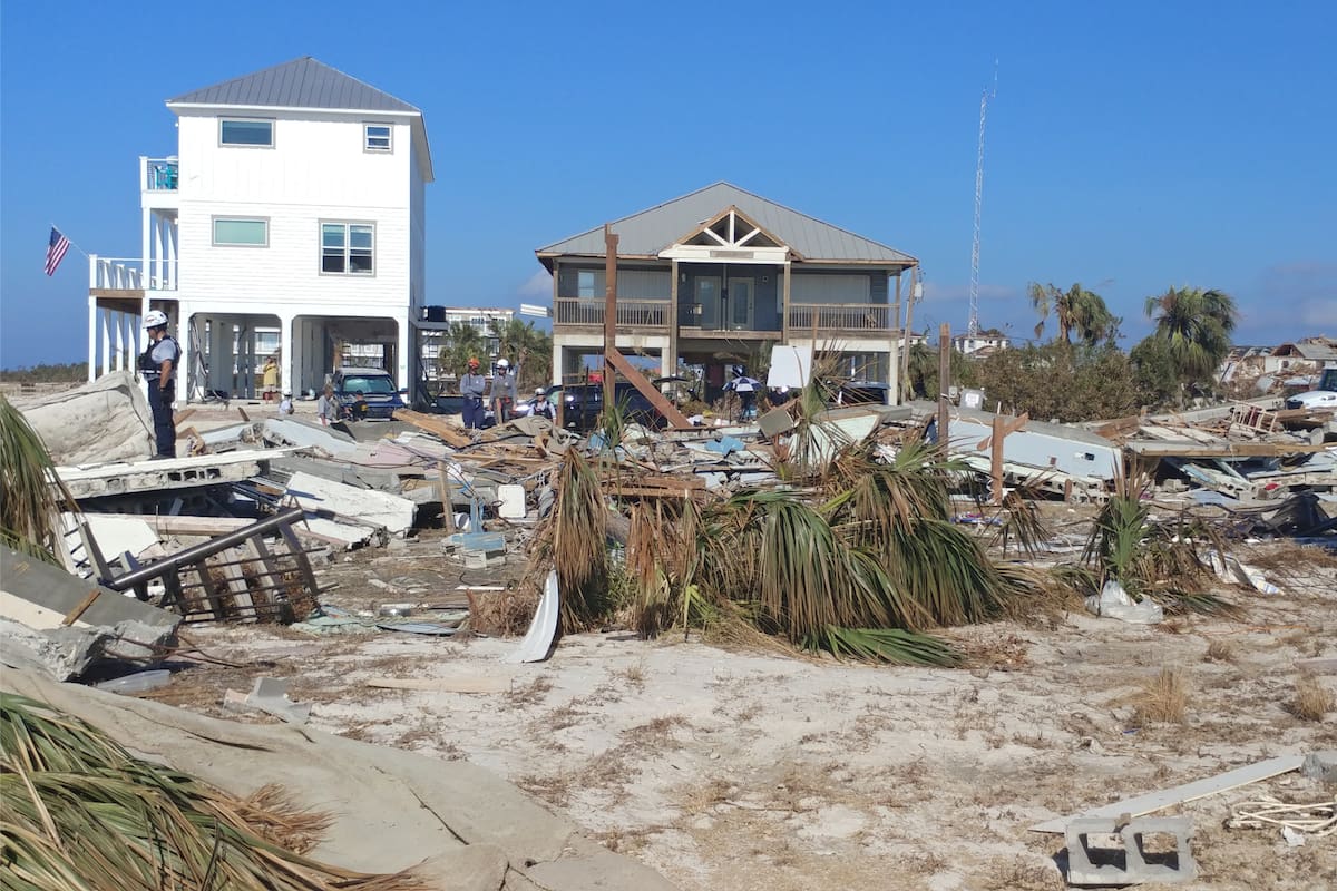 El huracán Michael dejó una devastadora destrucción durante su paso en Estados Unidos