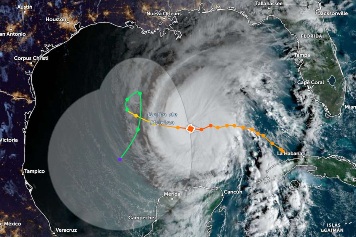 El huracán Rafael, un fenómeno inusual en noviembre, avanza hacia el oeste en el Golfo de México tras causar estragos en Cuba.