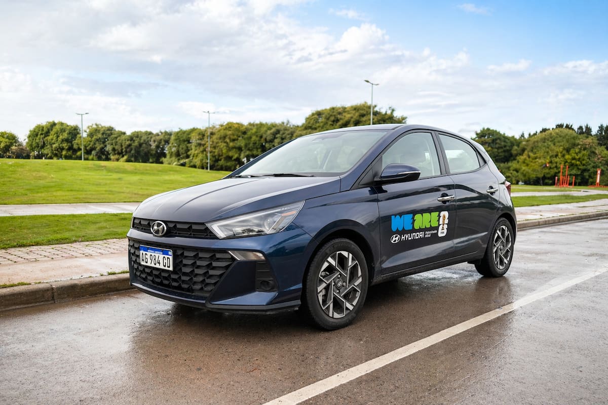 El Hyundai HB20 se comercializa tanto con silueta hatchback como sedán