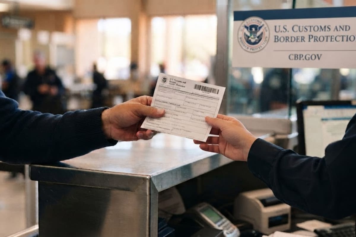 El I-94 permite registrar la fecha de ingreso y de salida de cada viajero en Estados Unidos